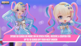 Earn a 10 Euro coupon for your next purchase!