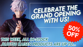 Celebrate the Grand Opening of Good Smile Europe with sales on Demon Slayer and Jujutsu Kaisen!