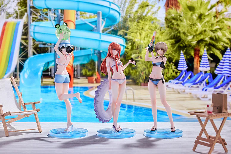 Memories of Summer - Kurisu Makise & Mayuri Shiina & Suzuha Amane: Swimsuit Ver.!