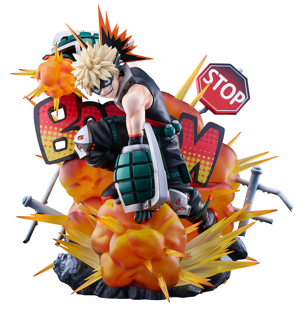 Figurine My Hero Academia – Katsuki Bakugo Tir Anti-blindage – SFC 22 Cm